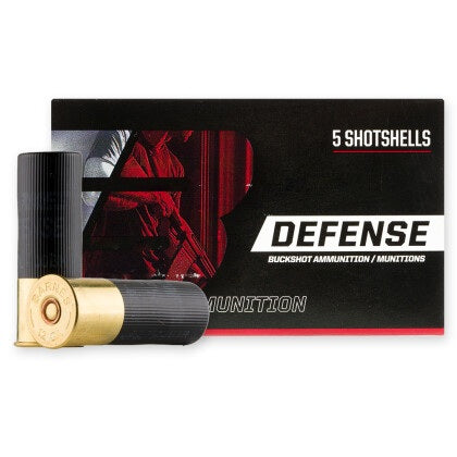 Barnes 12 Gauge Self Defense 9 pellets 00 Buck 1-1/8 oz 2.75 in 5/Box