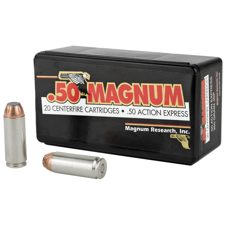 Magnum Research .50 AE Blount Jacketed Soft Point 350 Grain 20/Box