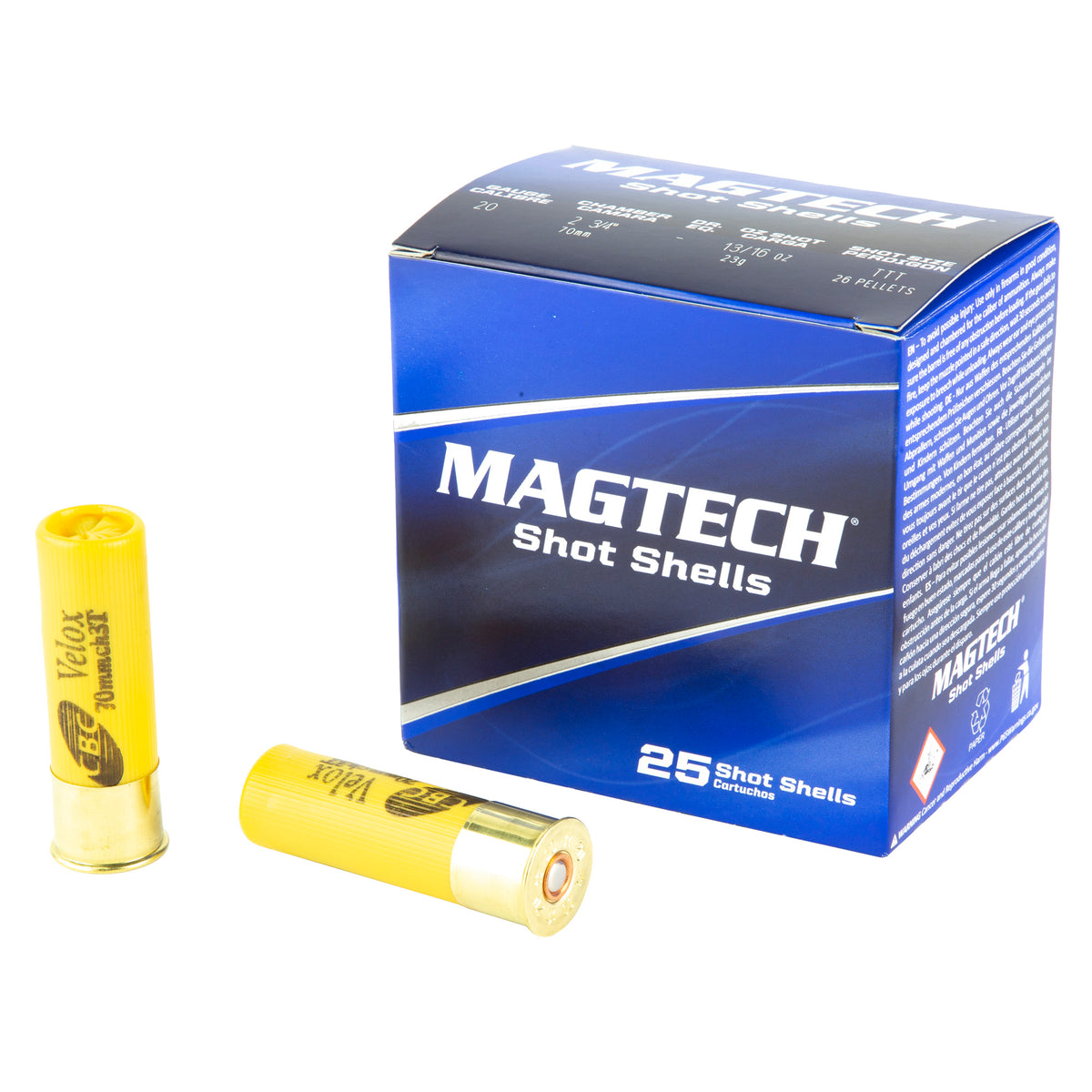Magtech 20 Gauge Shot Shells TTT (F) TTT 2/5 oz 2.75 in 25/Box