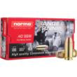 Norma Range and Training Handgun Ammunition .40 S&W FMJ 180gr 1017 fps 50/ct