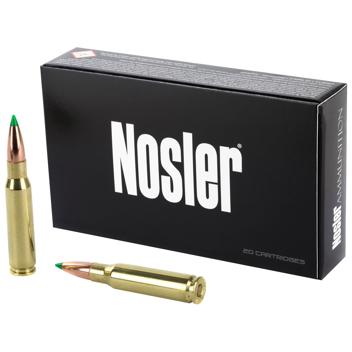 Nosler .308 Win / 7.62x51mm Hunting Spitzer Ballistic Tip 165 Grain 20/Box