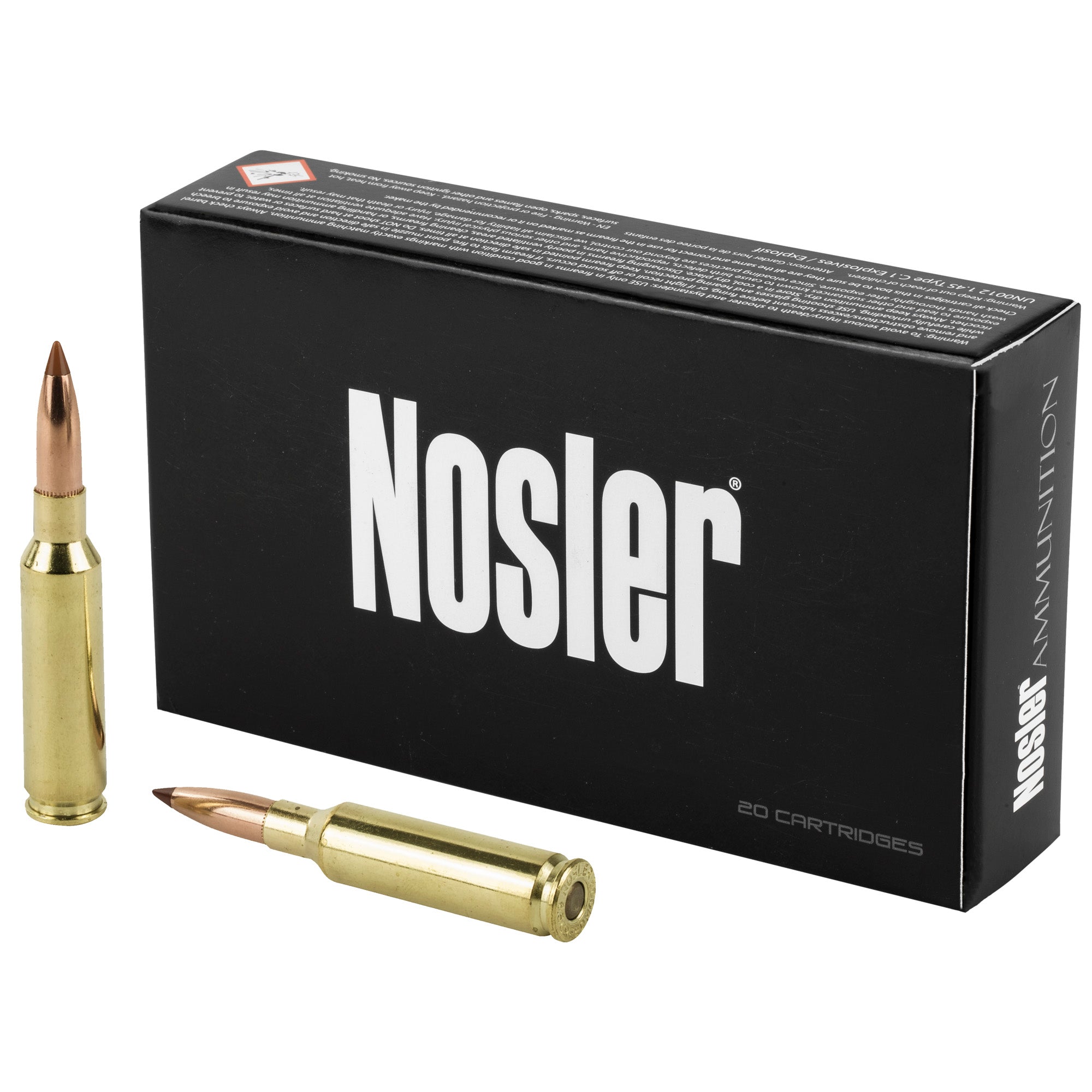 Nosler 6.5mm Creedmoor  Spitzer Ballistic Tip 120 Grain 20/Box