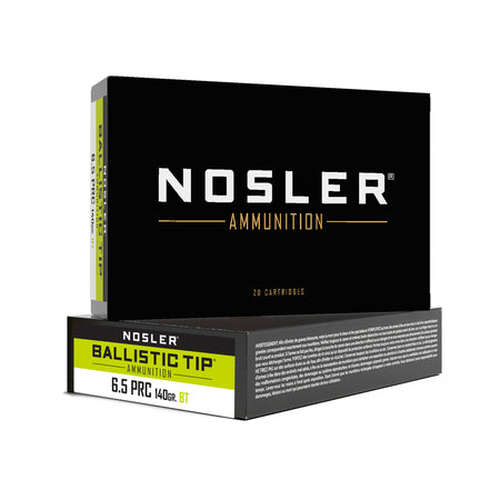 Nosler 6.5mm Creedmoor Match Custom Competition Hollow Point Boat Tail 140 Grain 20/Box