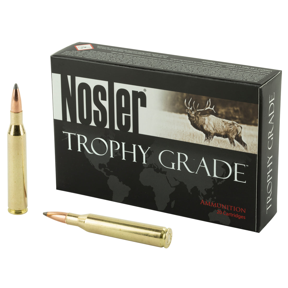Nosler .25-06 Remington Trophy Grade Nosler Spitzer Partition 100 Grain 20/Box