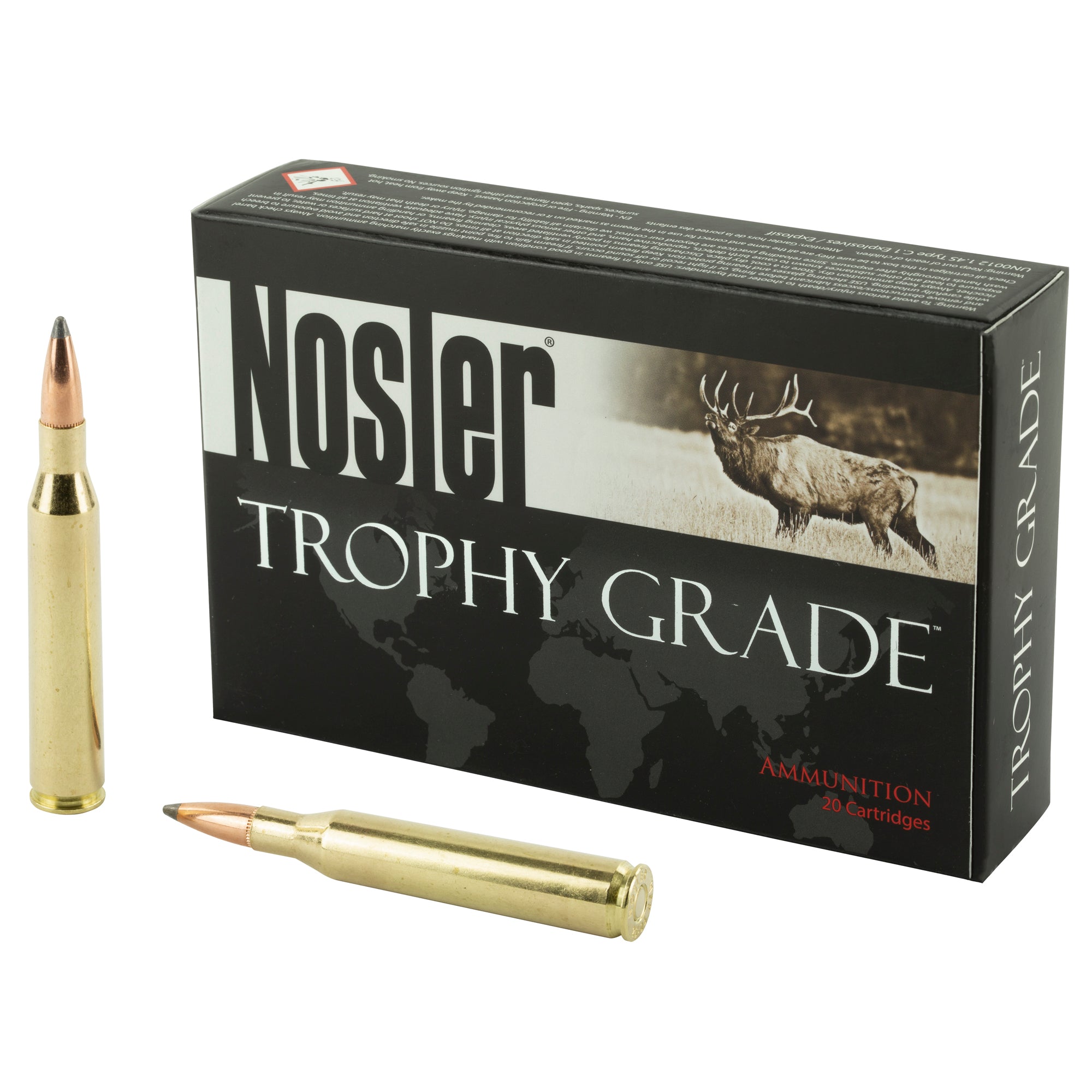 Nosler .25-06 Remington Trophy Grade Nosler Spitzer Partition 100 Grain 20/Box