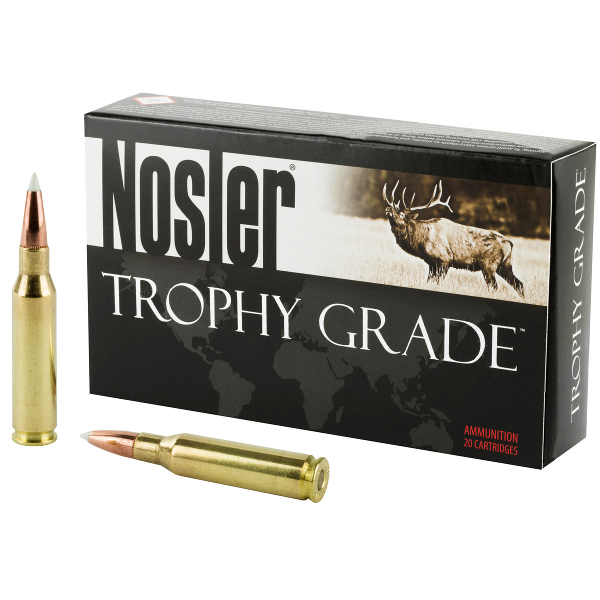 Nosler 7mm-08 Remington Trophy Grade Nosler AccuBond 140 Grain 20/Box