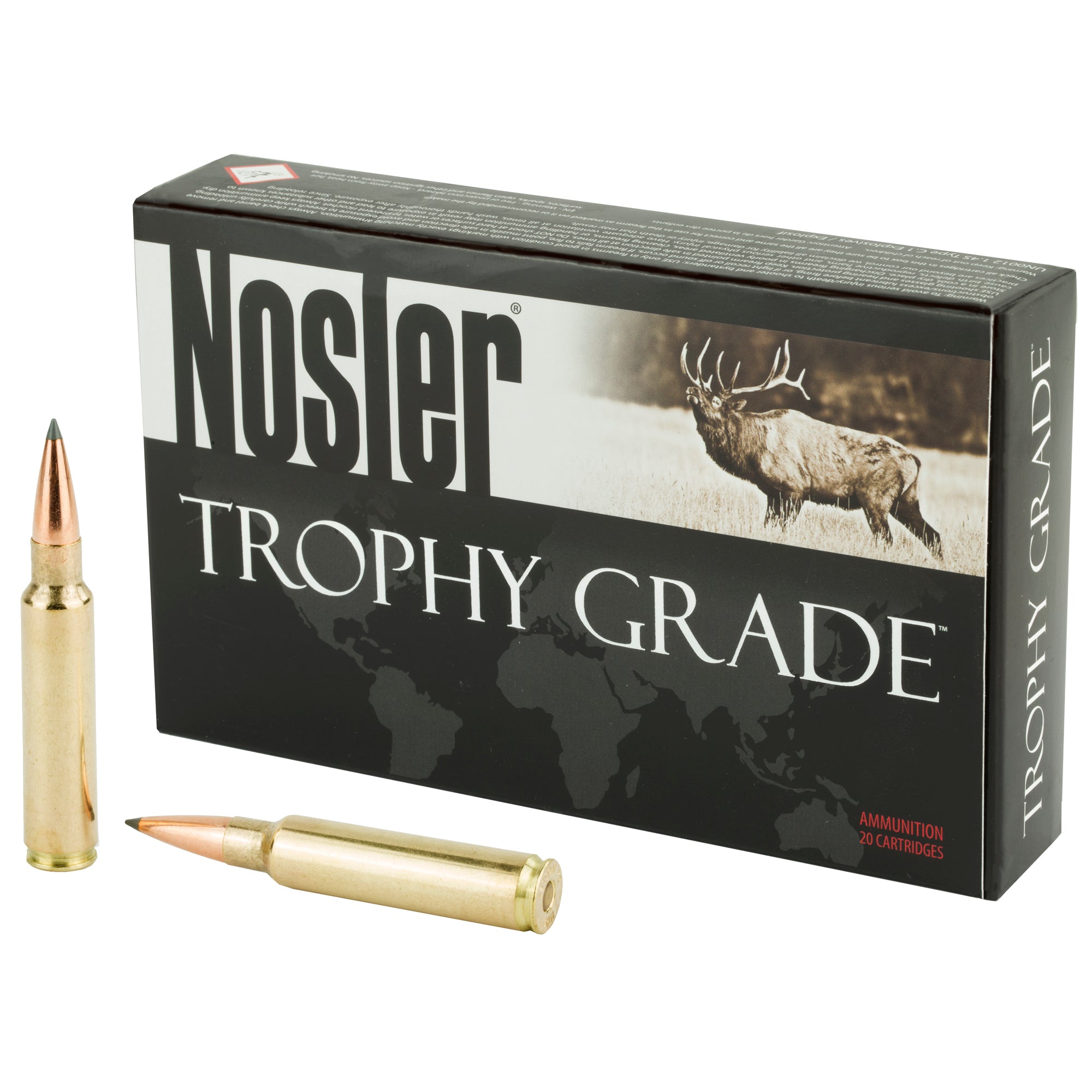 Nosler .33 Nosler Trophy Grade Nosler Spitzer AccuBond Long Range 265 Grain 20/Box