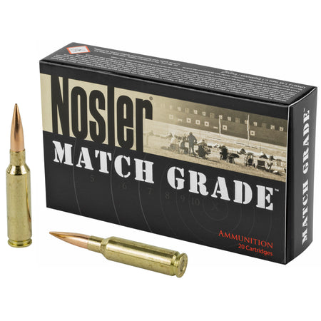 Nosler 6.5mm Creedmoor Match Grade RDF Hollow Point Boat Tail 140 Grain 20/Box