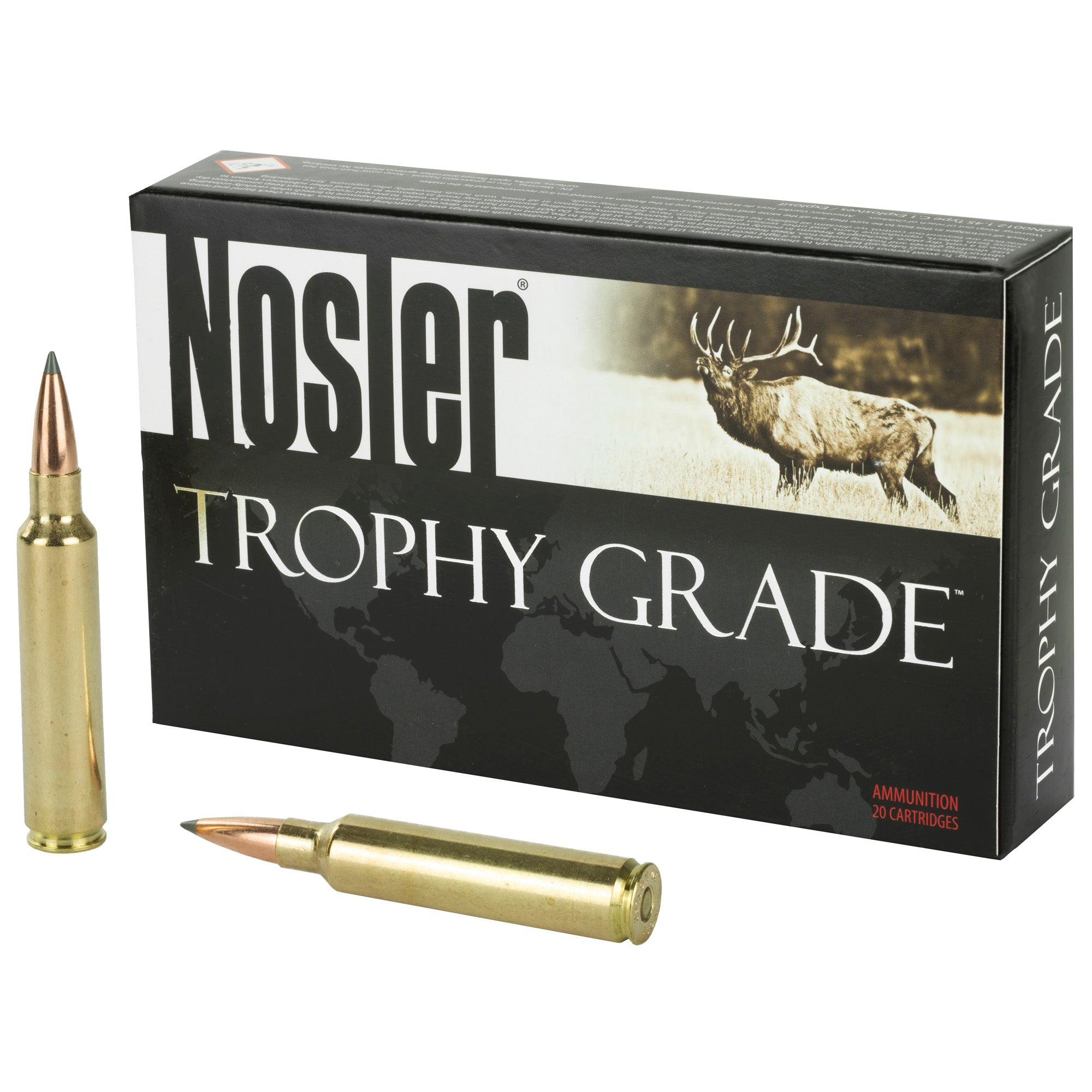 Nosler .30 Nosler Trophy Grade Nosler Spitzer AccuBond Long Range 210 Grain 20/Box