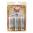 Phoenix Rising Ball & Chain Shotshells 2- 60 Cal Balls Connected with 6'' Cable 12ga 2-3/4" 1200 fps 3/ct