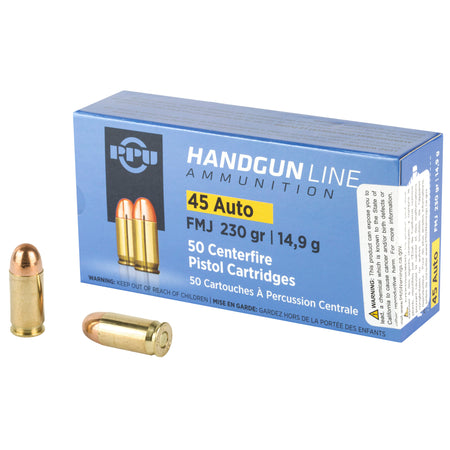 Prvi Partizan .45 ACP/Auto Handgun Full Metal Jacket 230 Grain 50/Box [Item 11476]