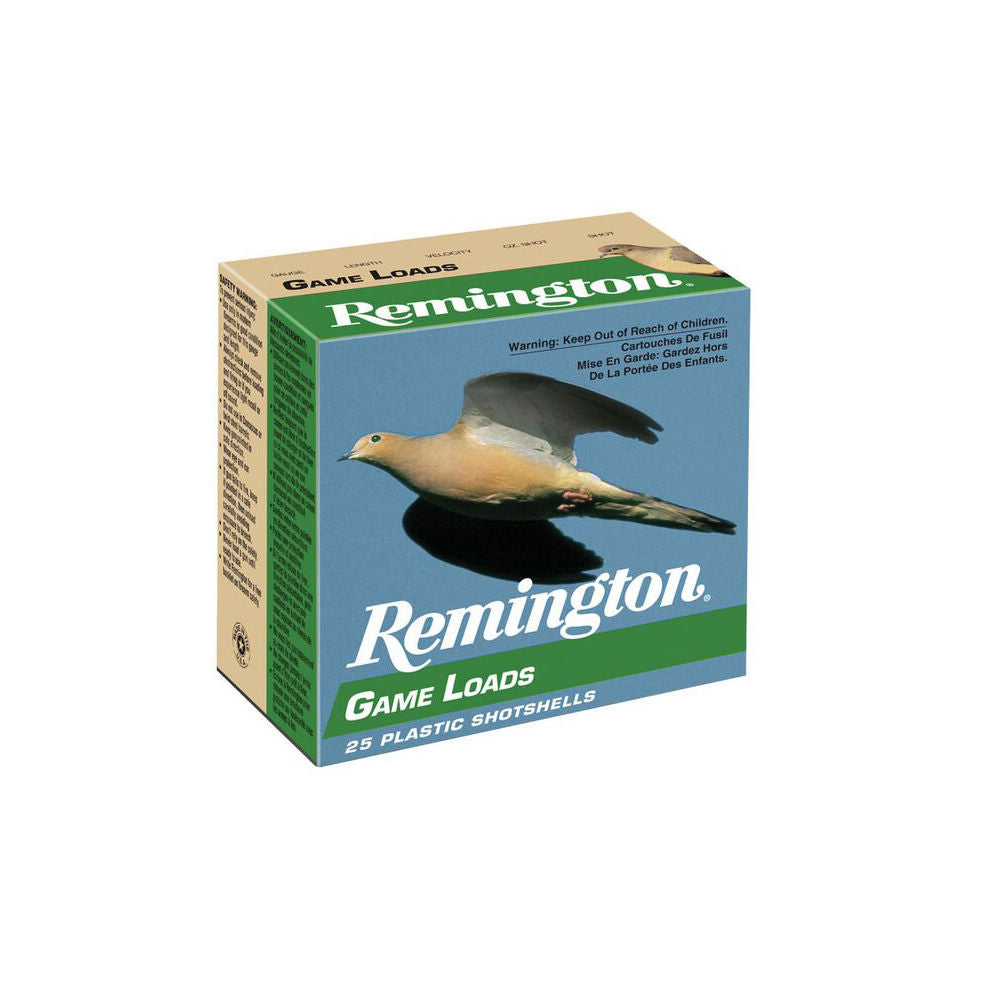 Remington 20 Gauge Game Loads Hunting #8 7/8 oz 2.75 in 25/Box