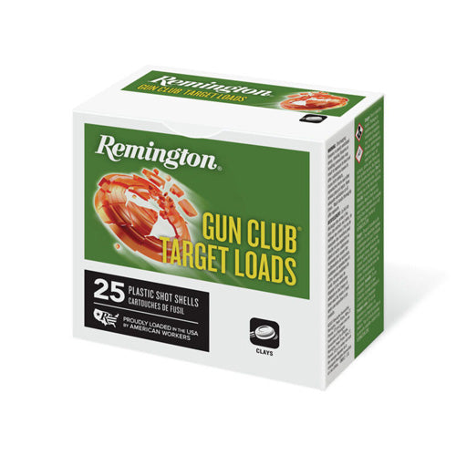Remington 12 Gauge Gun Club Target Loads #7.5 1-1/8 oz 2.75 in 25/Box [Item 5788]