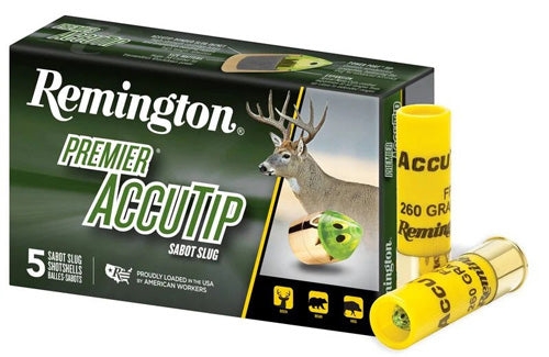 Remington 20 Gauge Premier AccuTip Hunting Sabot Slug Slug 3/5 oz 3 in 5/Box