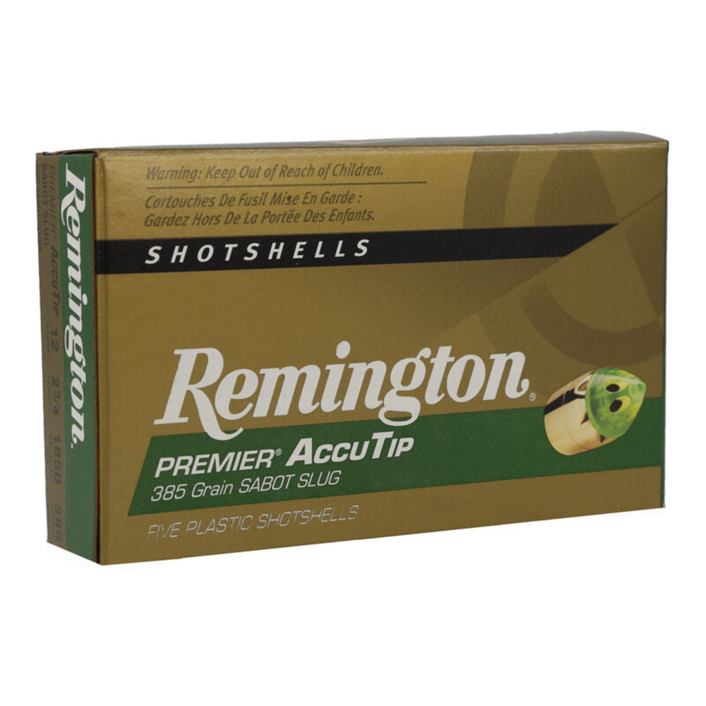 Remington 12 Gauge Premier AccuTip Hunting Sabot Slug Slug 7/8 oz 2.75 in 5/Box