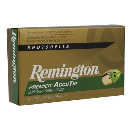 Remington 12 Gauge Premier AccuTip Hunting Sabot Slug Slug 7/8 oz 2.75 in 5/Box