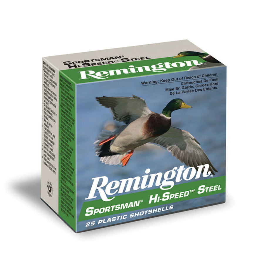 Remington 12 Gauge Sportsman Hi-Speed Steel BB 1-1/8 oz 3 in 25/Box