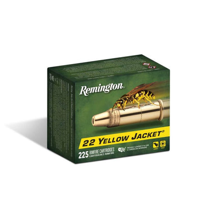 Remington .22 Long Rifle Yellow Jacket Truncated Cone Hollow Point 33 Grain 225/Box
