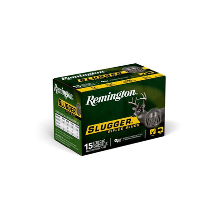 Remington 12 Gauge Slugger Hunting Rifled Slug Slug 1 oz 2.75 in 15/Box