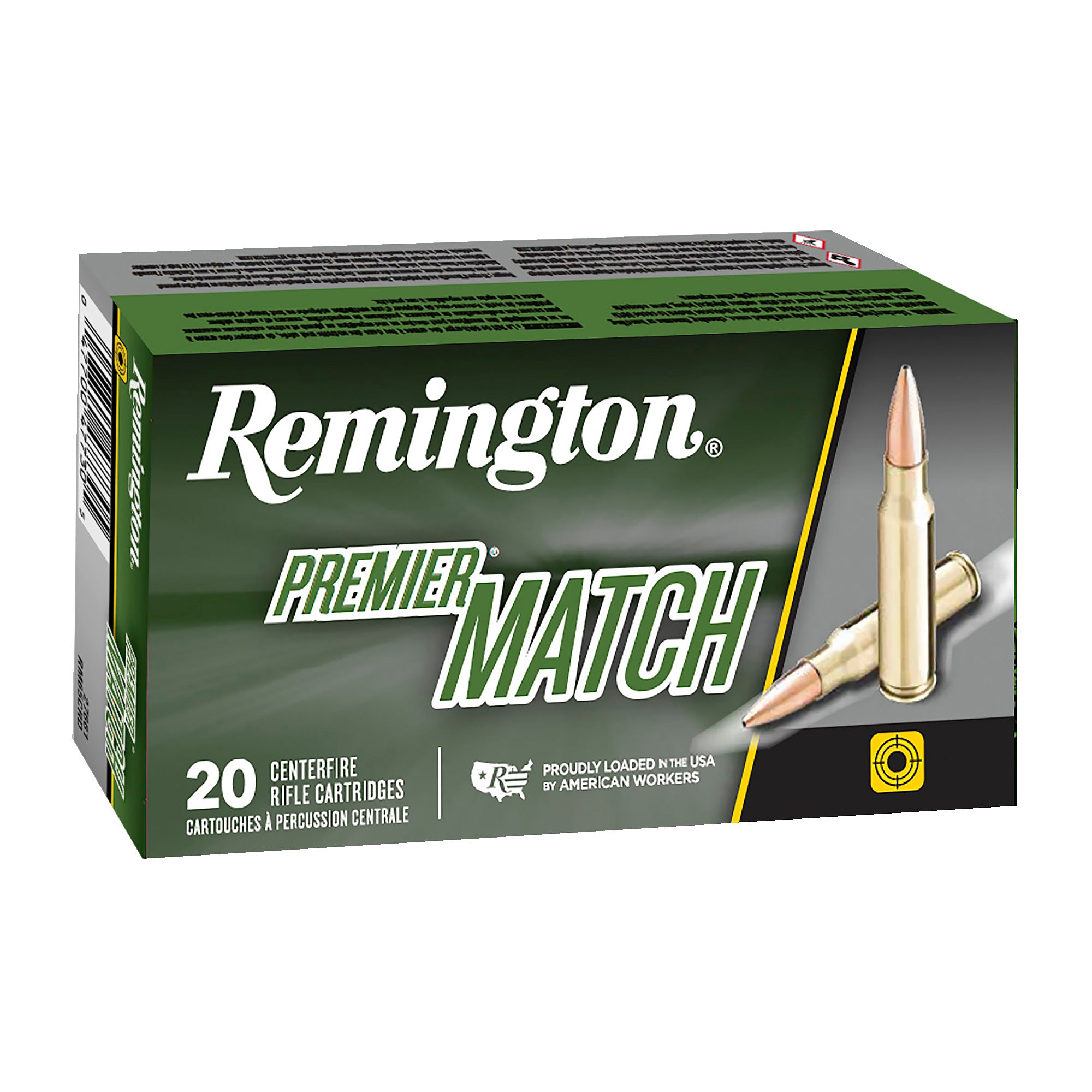 Remington 6.5 PRC Premier Match Berger Open Tip Match 145 Grain 20/Box