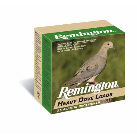 Remington 20 Gauge Heavy Dove Loads Upland #8 1 oz 2.75 in 25/Box
