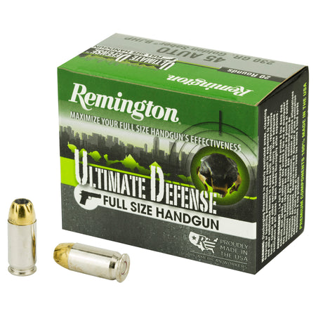 Remington .45 ACP/Auto Ultimate Defense Full-Size Brass Jacket Hollow Point 230 Grain 20/Box