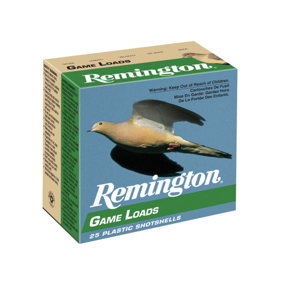 Remington 20 Gauge Game Loads Hunting #7.5 7/8 oz 2.75 in 25/Box