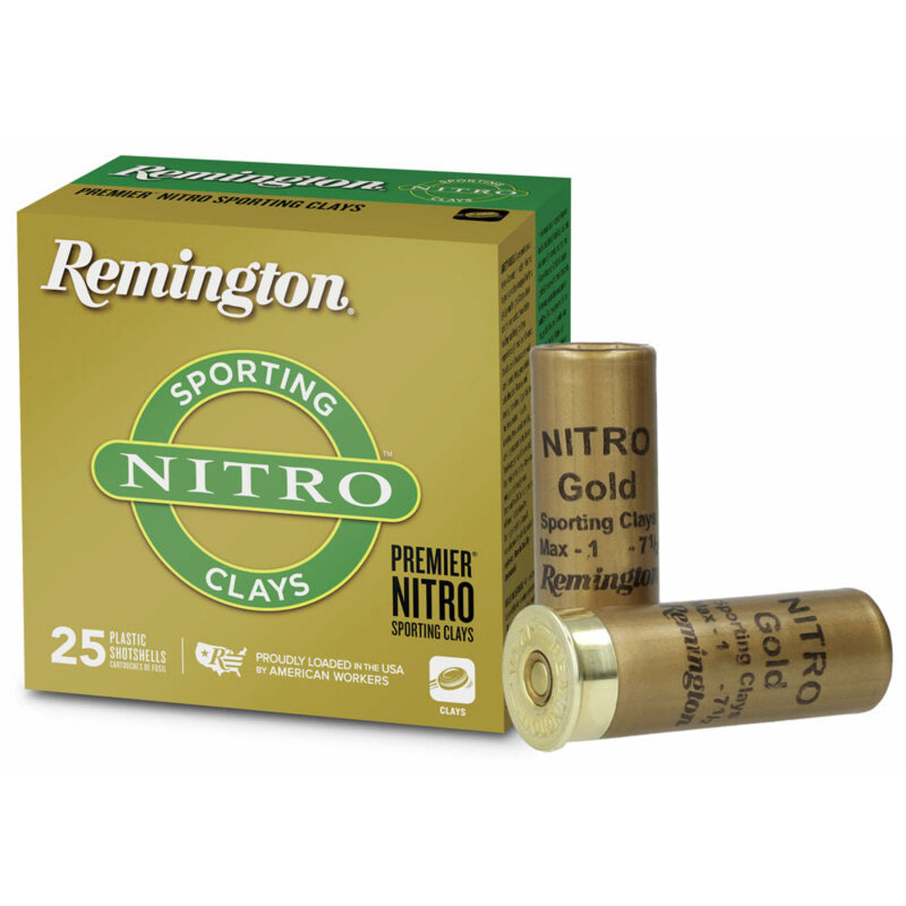 Remington 12 Gauge Premier Nitro Gold Sporting Clay #7.5 1 oz 2.75 in 25/Box [Item 6427]