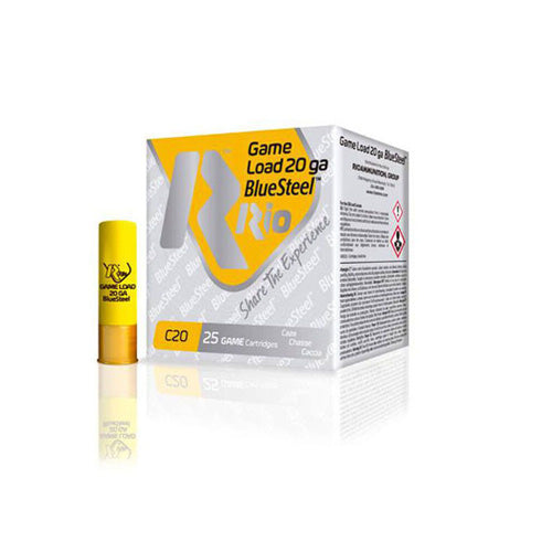 Rio Ammunition 20 Gauge Game Load BlueSteel #7 7/8 oz 2.75 in 25/Box