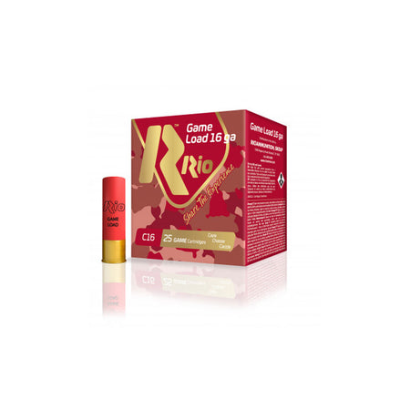 Rio Ammunition 16 Gauge Game Load #8 1 oz 2.75 in 25/Box [Item 11422]