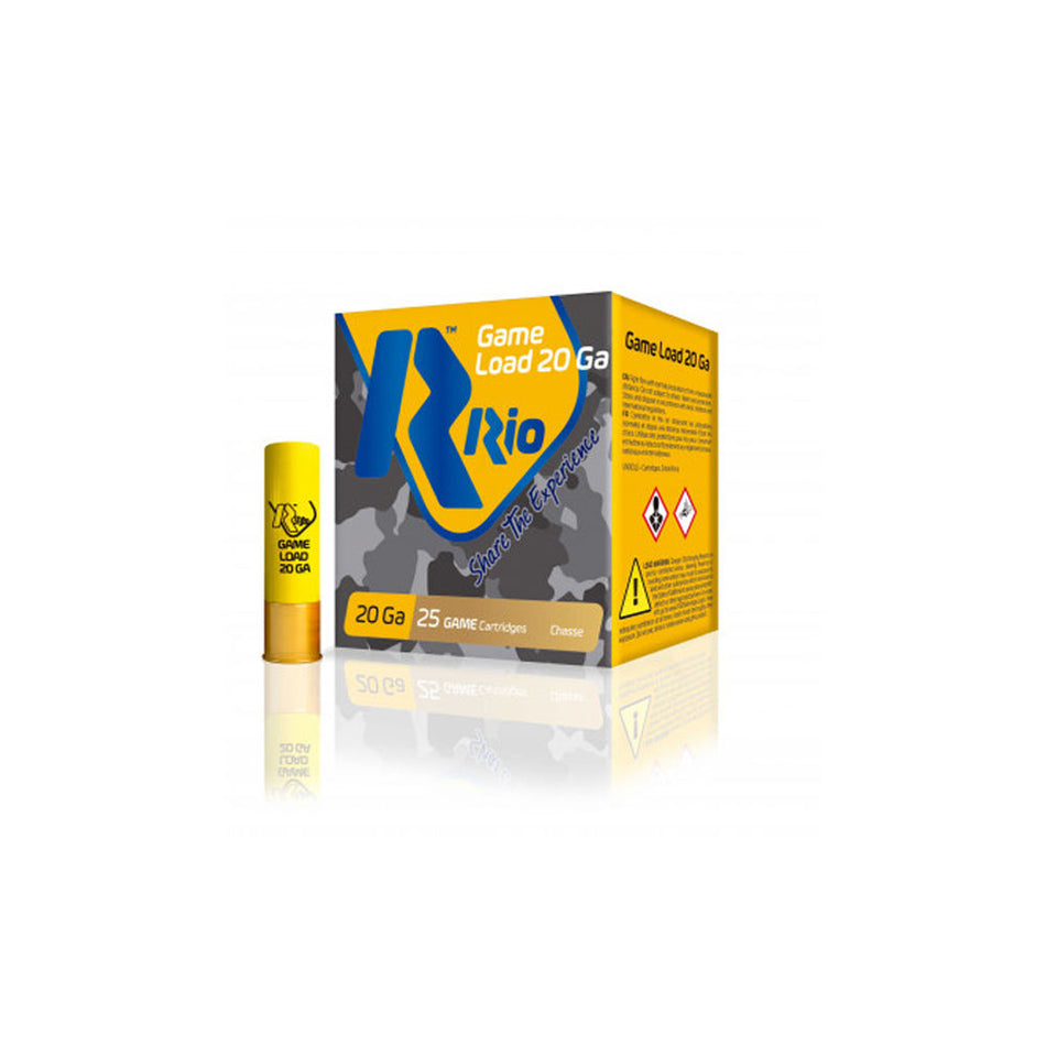 Rio Ammunition 20 Gauge Game Load Field #6 1 oz 2.75 in 25/Box [Item 5374]