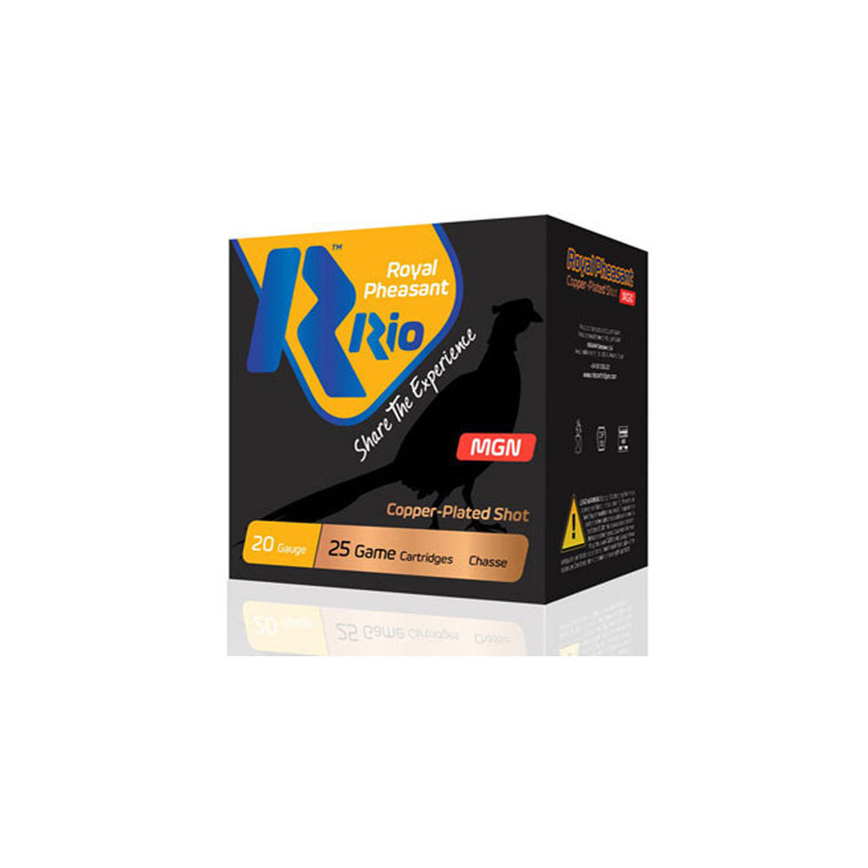 Rio Ammunition 20 Gauge Royal Pheasant Copper MGN #5 1-1/4 oz 3 in 25/Box