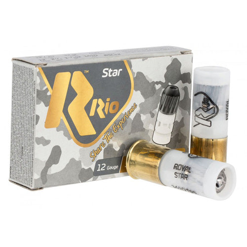 Rio Ammunition 12 Gauge Royal Star Slug Slug 1 oz 2.75 in 5/Box