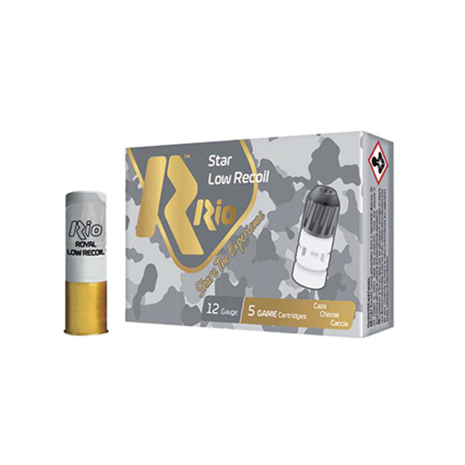 Rio Ammunition 12 Gauge Royal Star Slug Low Recoil Slug 1 oz 2.75 in 5/Box [Item 11381]