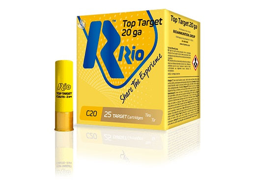 Rio Ammunition 20 Gauge Top Target Heavy Field #7.5 7/8 oz 2.75 in 25/Box [Item 7044]