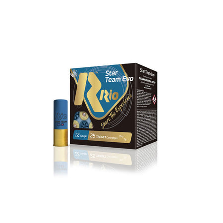 Rio Ammunition 12 Gauge Star Team EVO #8 1 oz 2.75 in 25/Box [Item 5778]