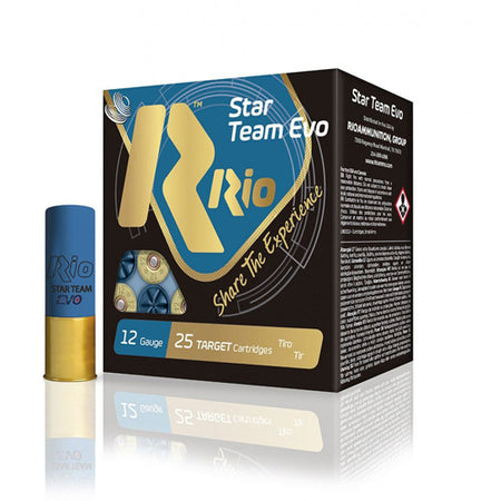 Rio Ammunition 12 Gauge Star Team EVO High Velocity #7.5 1 oz 2.75 in 25/Box
