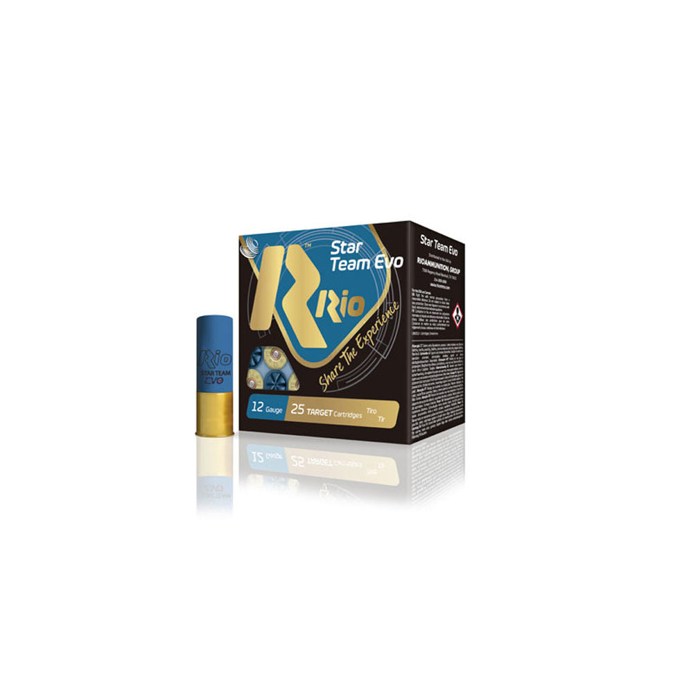 Rio Ammunition 12 Gauge Target Load Skeet #9 1-1/8 oz 2.75 in 25/Box