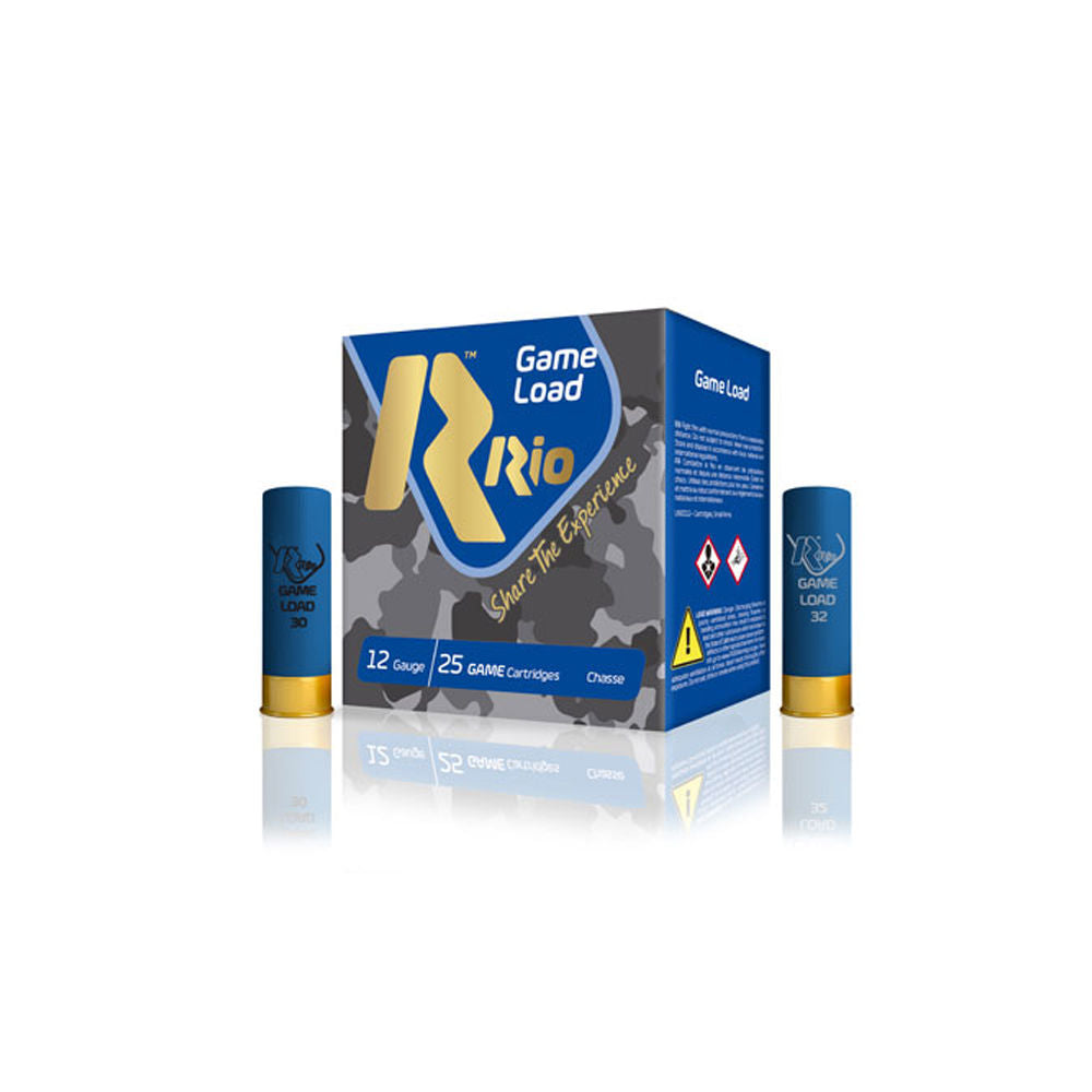 Rio Ammunition 12 Gauge Game Load High Velocity #6 1-1/4 oz 2.75 in 25/Box [Item 5071]
