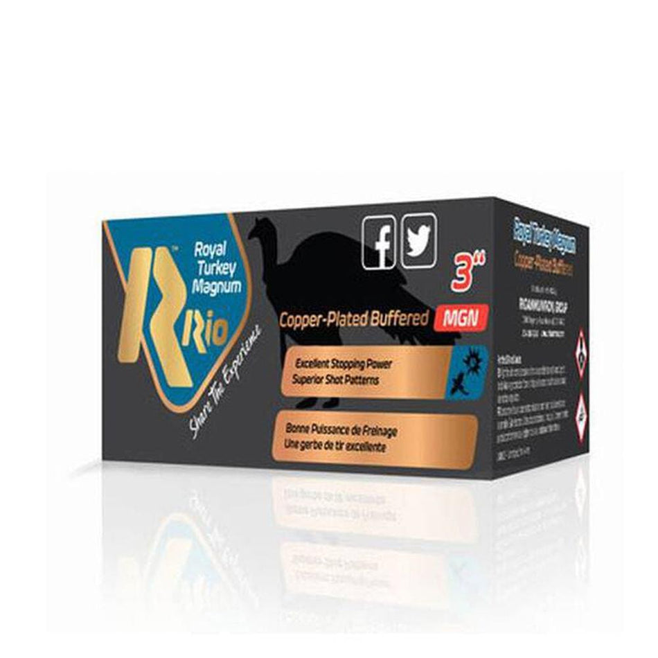 Rio Ammunition 12 Gauge Royal Turkey Buffered Copper MGN 50 #6 1-3/4 oz 3 in 10/Box [Item 11431]
