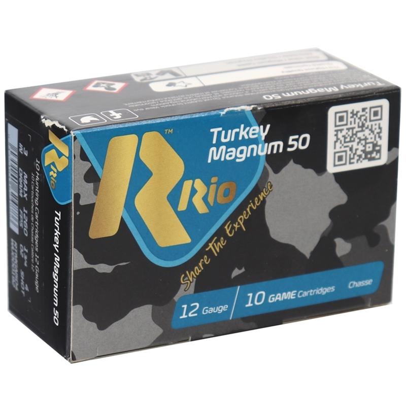 Rio Ammunition 12 Gauge Royal Turkey Buffered Copper MGN 50 #6 1-3/4 oz 3 in 10/Box [Item 11418]
