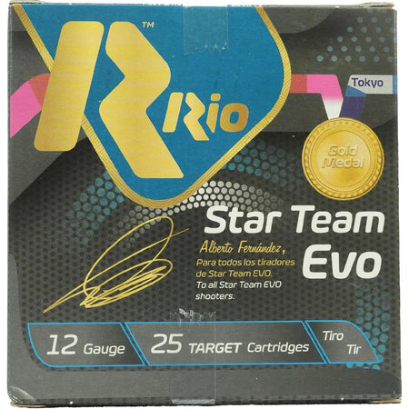 Rio Ammunition 12 Gauge Star Team EVO High Velocity #8 1 oz 2.75 in 25/Box