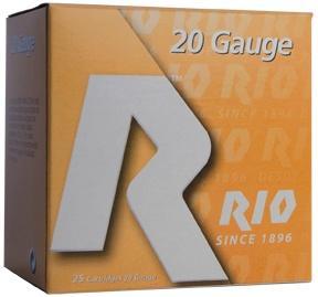 Rio Ammunition 20 Gauge  #9 7/8 oz 2.75 in 25/Box
