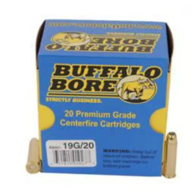 Buffalo Bore .357 Magnum Tactical Jacketed Hollow Point 125 Grain 20/Box