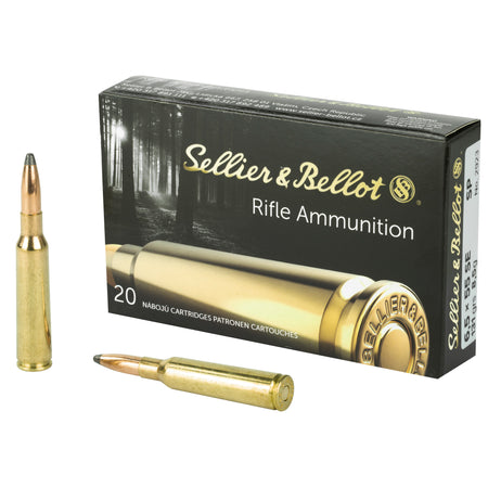 Sellier and Bellot 6.5x55mm Swedish Rifle Soft Point 131 Grain 20/Box [Item 2416]