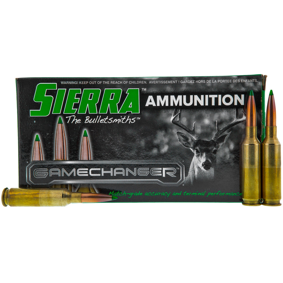 Sierra 6mm Creedmoor GameChanger Sierra Tipped GameKing 100 Grain 20/Box