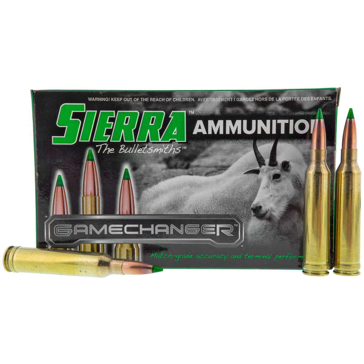 Sierra 7mm Remington Mag GameChanger Sierra Tipped GameKing 150 Grain 20/Box