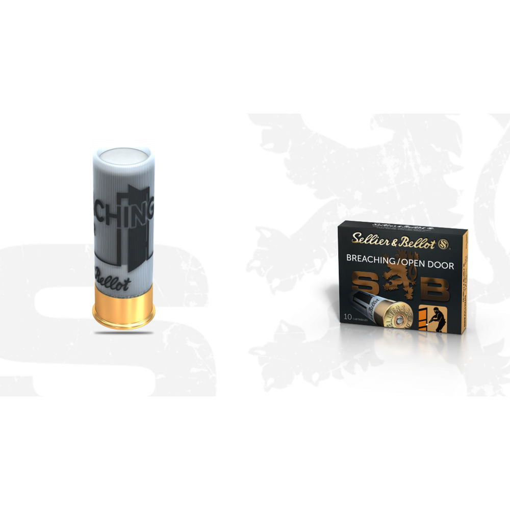 Sellier and Bellot 12 Gauge Breaching Personal Defense Slug 1/2 oz 2.75 in 10/Box