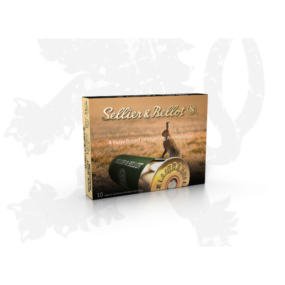 Sellier and Bellot 12 Gauge SB Buck Shot Hunting 21 Pellets #4 Buck 1-1/8 oz 2.75 in 10/Box