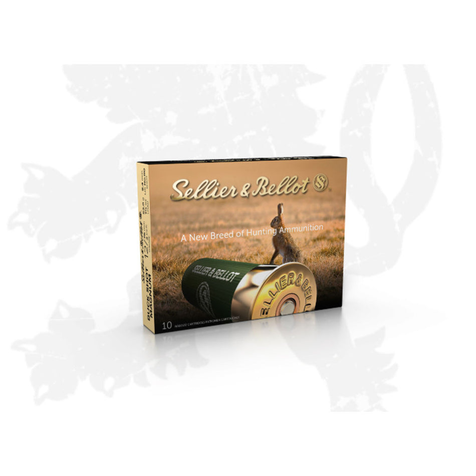 Sellier and Bellot 12 Gauge SB Buck Shot Hunting 9 Pellets 00 Buck 1-1/8 oz 2.75 in 10/Box